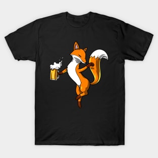 Fox Beer Party T-Shirt